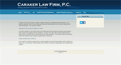 Desktop Screenshot of carakerlawfirm.com