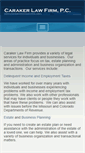 Mobile Screenshot of carakerlawfirm.com